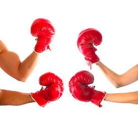 battle between the advertising titans